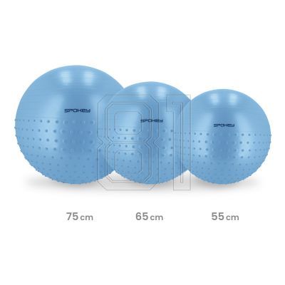 10. Spokey Half Fit Gymnastikball 75cm SPK-943629