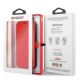 7. Ferrari FESAXFLBKP13SRE iPhone 13 mini 5.4" rot/rotes Buch On Track Carbon Stripe