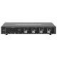 2. Techly IDATA DP-KVM4 KVM-Switch, rackmontierbar, schwarz