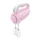 8. Smeg HMF01PKEU Handmixer 250W Pink