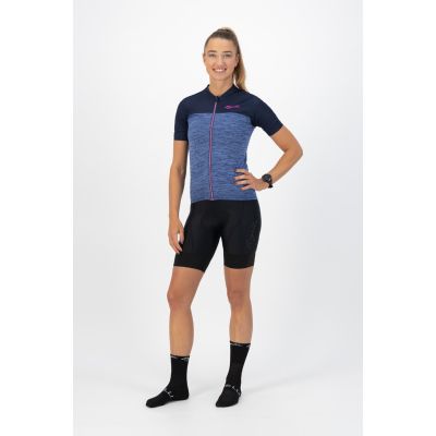 3. Rogelli MELANGE Damen-T-Shirt lila S