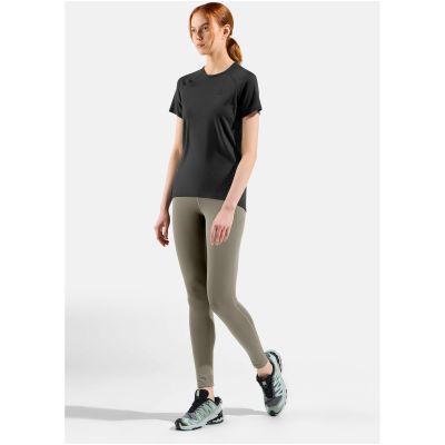 4. Damen-Leggings Odlo ASCENT MEDIUM SUPPORT Tights in Beige