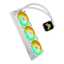 ASUS TUF Gaming LC III 360 ARGB White Edition Computergehäuse mit All-in-One-Flüssigkeitskühlung (12 cm)