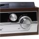 3. Denver VPR-190MK2 Retro-Plattenspieler mit Radio und eingebauten Lautsprechern