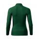 3. Malfini Pique Polo LS W MLI-231D3 dunkelgrünes Poloshirt