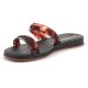 3. IPANEMA GLOW TRENDY SLIDE AD SCHWARZ/SCHILDKRÖTE/BRAUN 27421-BR850