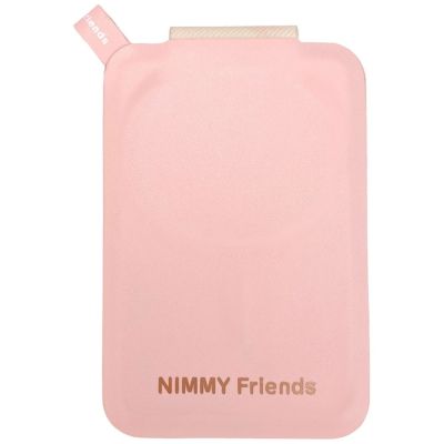 6. Nimmy New Big-Eye Cute Pets 2.0 Hunde-Magnetgeldbörse mit Handyhalterung – Rosa