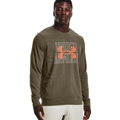 3. Under Armour UA Rival Terry Logo Crew M 1370391 361 Sweatshirt