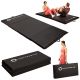8. Klappbare Gymnastikmatratze schwarz 2400x1200x50mm HMS MGS01