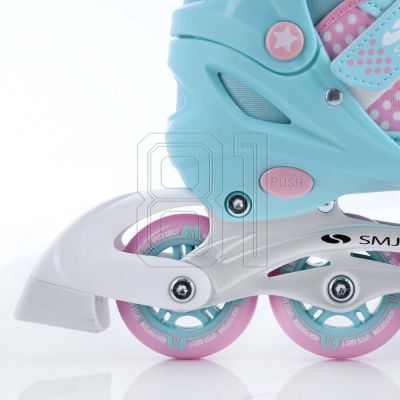 18. SMJ Sport 2in1 Jr Lili verstellbare Rollschuhe