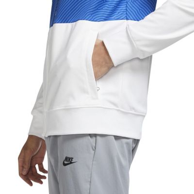 3. Nike Hertha BSC I96 Anthem Herren Sweatshirt Weiß und Blau CQ4914 100
