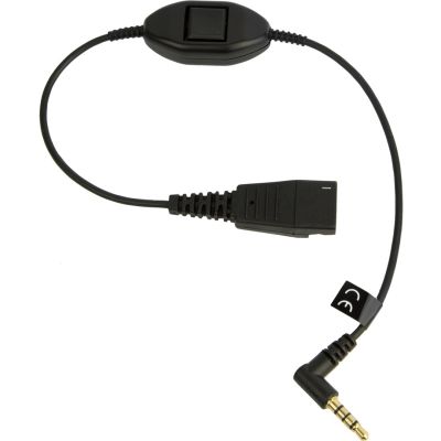 Link Mobile QD auf 3,5 mm mit PTT/Supervisor-Kabel