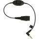 Link Mobile QD auf 3,5 mm mit PTT/Supervisor-Kabel