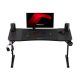 12. Huzaro Hero 3.6 RGB Schwarzer Gaming-Schreibtisch