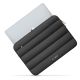 6. Tech-Protett Fluffy Laptoptasche 13-14 – Schwarz