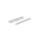 2. LANBERG Verschiebbarer Montageschienensatz für 19"-Rackschränke, 397–680 mm, Grau