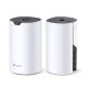3. TP-LINK | AC1900 WLAN-System für das ganze Haus | Deco S7 (2er-Pack) | 802.11ac | 10/100/1000 Mbit/s | Ethernet-LAN-Anschlüsse (RJ-45): 1 | Mesh-Unterstützung: Ja | MU-MIMO: Ja | Kein mobiles Breitband | Antennentyp: Intern