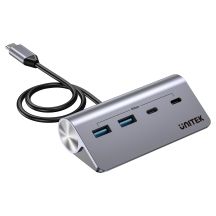 UNITEK ALUMINIUM-HUB USB-A/C 2X USBA 2X USBC 5GBP