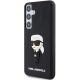 2. Karl Lagerfeld 3D Rubber Ikonik Hülle für Samsung Galaxy S24 – schwarz