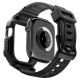 4. Spigen Rugged Armor Pro Schutzhülle und Armband für Apple Watch 42 mm – Mattschwarz