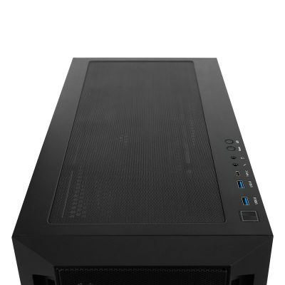 13. Chieftec PC-GA-01B-L-OP APEX LUMO Midi Tower Schwarzes Gehäuse
