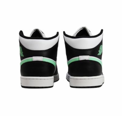 9. Air Jordan 1 Mid Green Glow White Herren-Sneaker - DQ8426-103