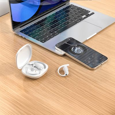 2. Dudao U17Z Bluetooth 5.3 OWS Kopfhörer mit Ohrbügeln – Weiß