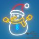 9. NEON-SCHNEEMANN-WANDLAMPE