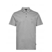 BOSS Palosh 30 Silber Slim Fit Herren-Polohemd Grau (50471335-041)