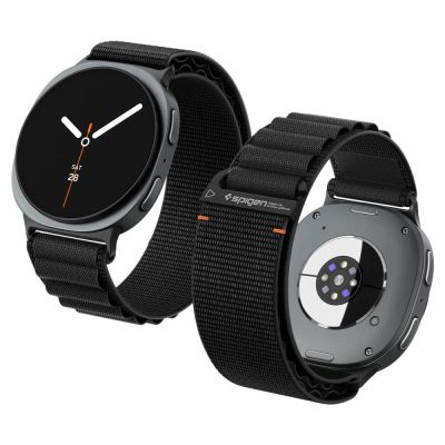 Spigen WBF1 Armband für Samsung Galaxy Watch 40/44/46 mm – Schwarz