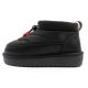 2. D.Franklin Damen Schneestiefel Winter Modische Isolierte Stiefeletten Schwarz