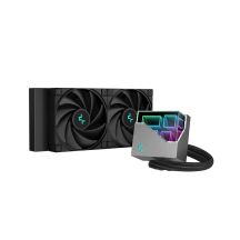 DeepCool LT520 All-in-One-Flüssigkeitskühler für Prozessoren, 12 cm, Schwarz, 1 Stück.