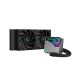 DeepCool LT520 All-in-One-Flüssigkeitskühler für Prozessoren, 12 cm, Schwarz, 1 Stück.