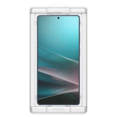 4. Spigen Elite Shield EZ FIT Hybridglas für Samsung Galaxy S25 Ultra – Transparent