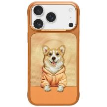 Nimmy Gentle Pets Series Hunde-MagSafe-Hülle für iPhone 17 Pro – Orange