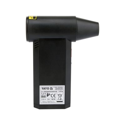 5. Mini-Gebläse 7,2 V, 135000 U/min YT-82938 YATO