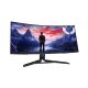 3. Lenovo Legion R34w-30 34" UWQHD VA 180Hz AG HDMI, DP Rabenschwarz