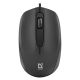 3. DEFENDER MAUS ALPHA MB-507 SILENT BLACK 1000dpi 3P