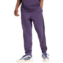Herren adidas Essentials 3-Streifen Fleecehose Lila JX0750
