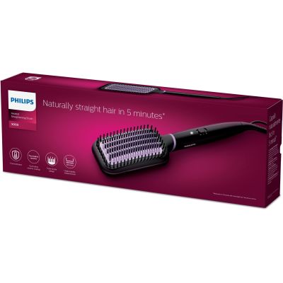 8. Philips StyleCare Große beheizbare Glättungsbürste