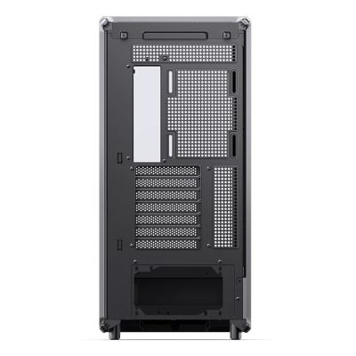 19. Jonsbo D401 PC- , Midi-Tower, ATX, gehärtetes Glas - schwarz