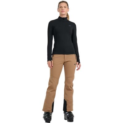 8. Damen-Thermo-Sweatshirt 4F F098 Tiefschwarz 4FWAW25UBRUF098 20S