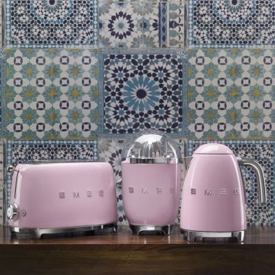7. Smeg TSF03PKEU Toaster 6 4 Schlitze 2000 W Pink