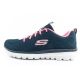 11. Skechers Graceful-Get Damen Sportschuhe bequem leicht atmungsaktiv Marineblau