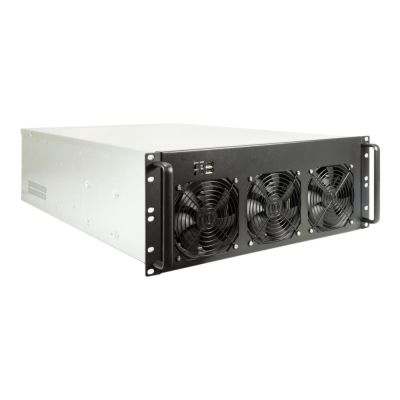 8. Inter-Tech 4F28 Gepäckträger Schwarz, Silber