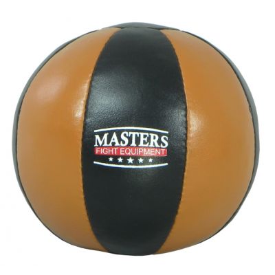 Medizinball aus Naturleder MASTERS PL-NATURAL 5 kg