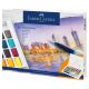 4. FABER CASTELL CS Aquarellfarben, 36 Farben, Würfel