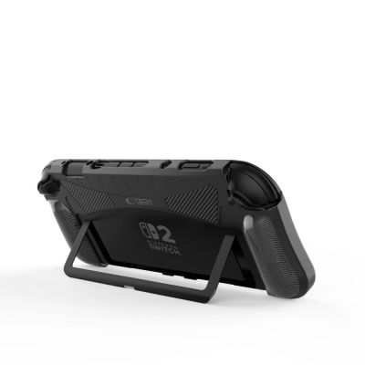 2. Tech-Protect TPUCarbon Case für Nintendo Switch 2 - Schwarz