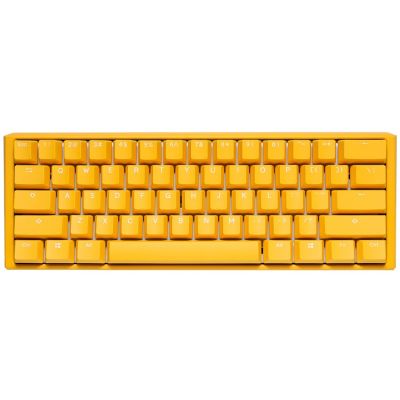 2. Ducky One 3 Gelbe Mini-Gaming-Tastatur USB Deutsch Gelb