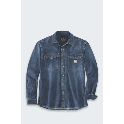 Carhartt Montana Denim Relaxed LS Wyatt Hemd